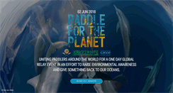 Desktop Screenshot of paddlefortheplanet.org